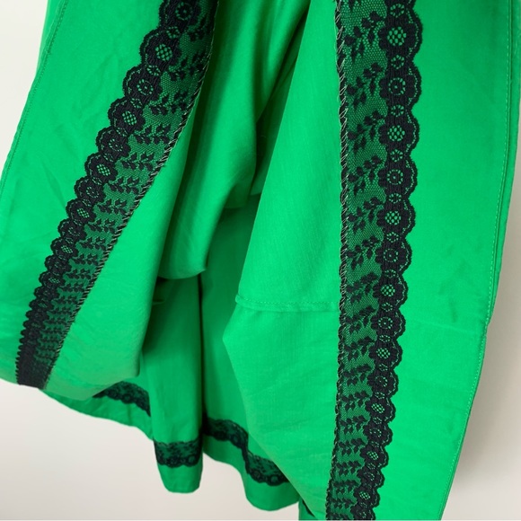 Kate Spade Dress Kelly Green Pockets Cap Sleeves Size 2 - Picture 5 of 10